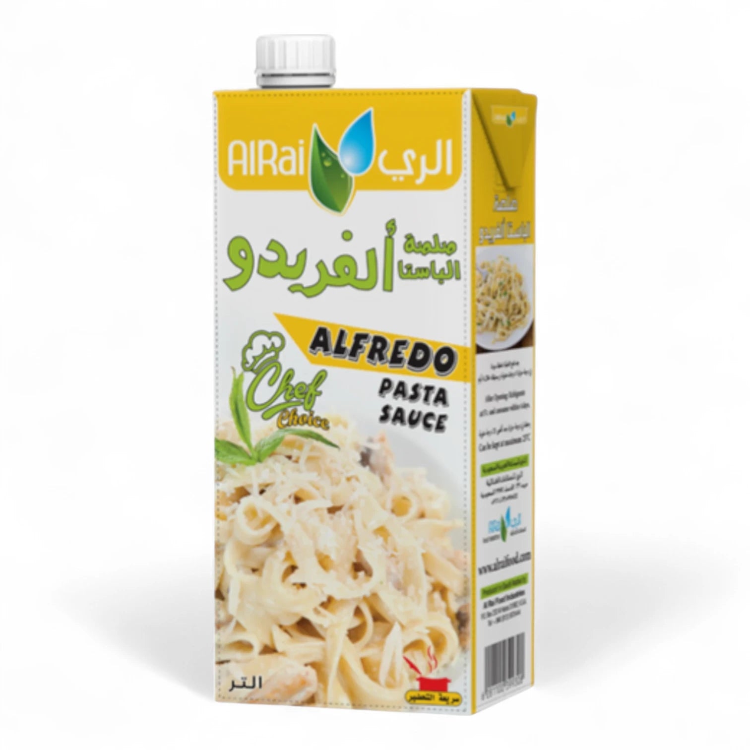 Al Rai Alfredo Pasta Sauce – 1L Creamy Classic Italian-Style Sauce for Pasta, Pizza & More - Damoo