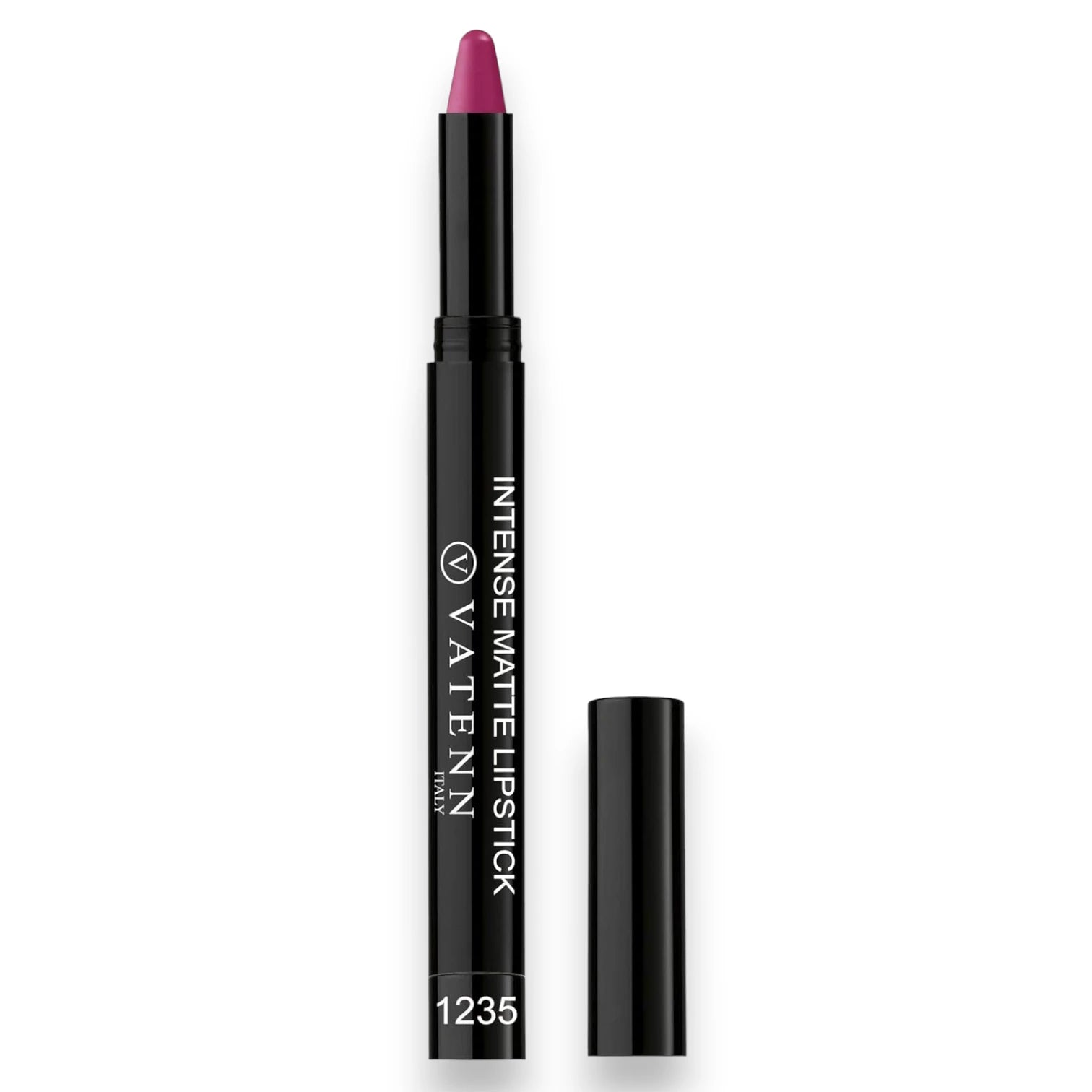 Vatenn Italy Intense Matte Lipstick – Shade 1235 Mussaenda | Bold, Long-Lasting Matte Finish | Smooth, Non-Drying & Highly Pigmented Formula - Damoo