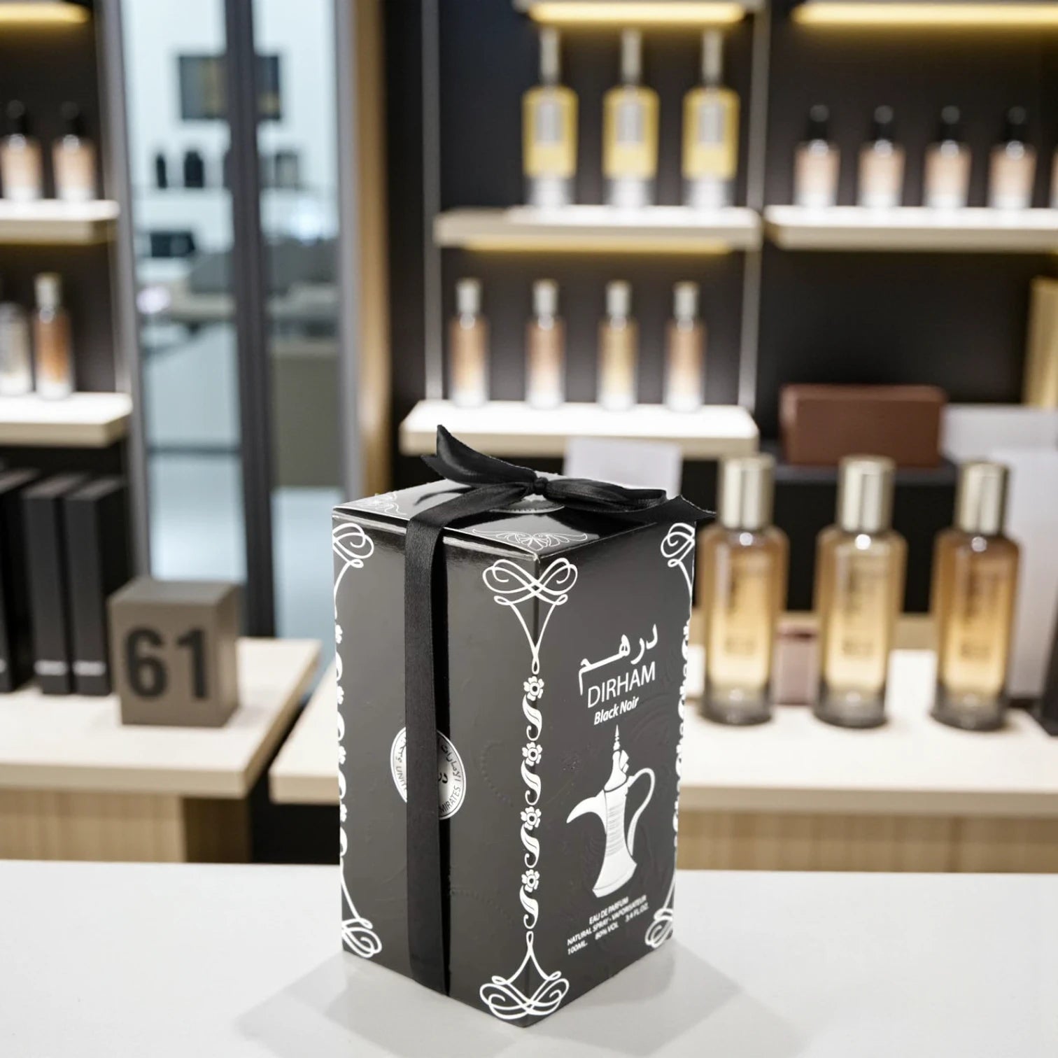 Dirham Black Noir Eau de Parfum – 100ml Unisex Perfume – Long-Lasting Arabic Fragrance – Luxury Oriental Scent from UAE - Damoo
