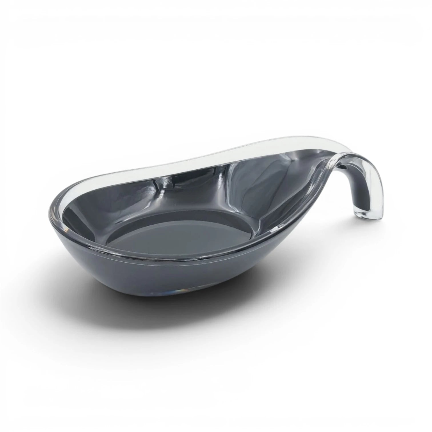 Kitchen Spoon Rest Holder, Heat Resistant Utensil Rest for Cooking Spoons Ladles Spatulas, Countertop Drip Tray, Available in Black and White - Damoo