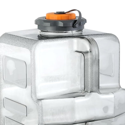 12L Portable Camping Water Jug with Spigot – BPA Free Thickened Water Container, Leak-Proof Storage Tank with Electric Pump Compatibility - Damoo