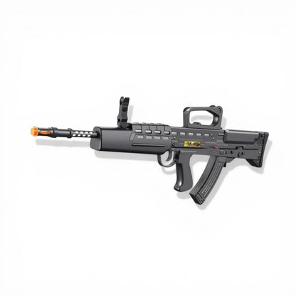 AK-85 Laser Light Toy Gun with LED Flash & Sound Effects, Battery Operated Automatic Rifle Pretend Play Toy for Kids 3+ Years - Damoo