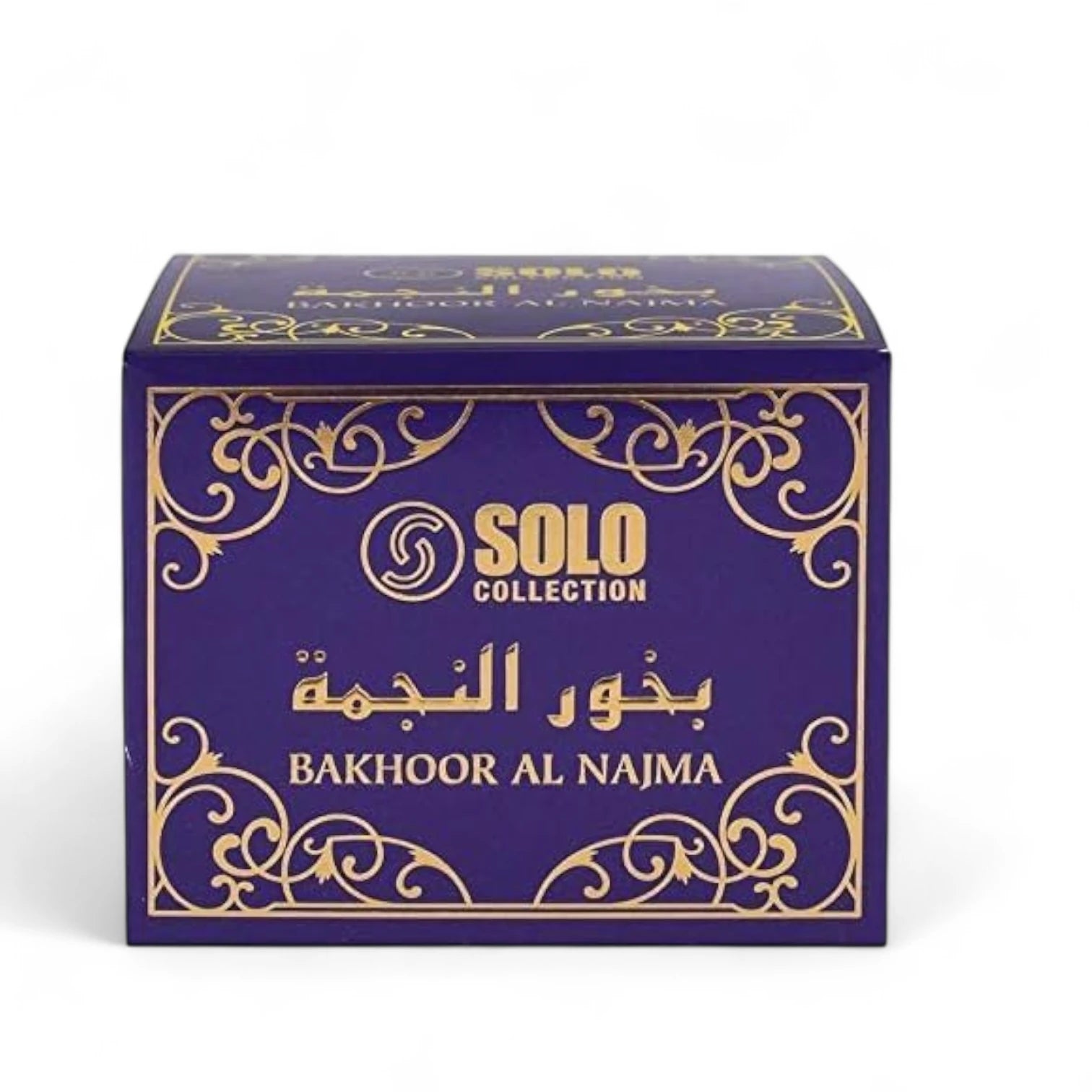 Solo Collection Bakhoor Al Najma – Premium Oriental Incense for Home, Office & Special Occasions – 40g – Long-Lasting Floral Aroma – Traditional Arabian Fragrance - Damoo