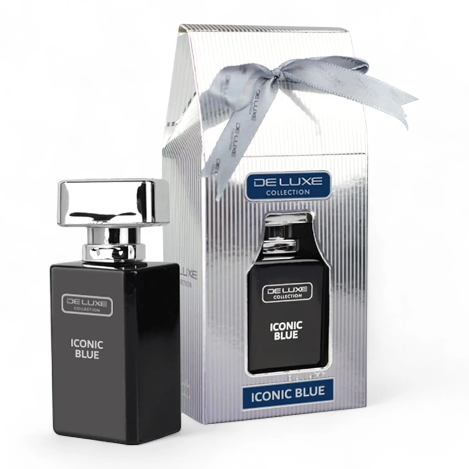 HAMIDI Deluxe Collection Aromatic Woody Scent Iconic Blue Non-Alcoholic Water Perfume 50ml – Travel Size Spray with Cedar, Grapefruit, Lemon, Mint & Sandalwood Notes - Damoo