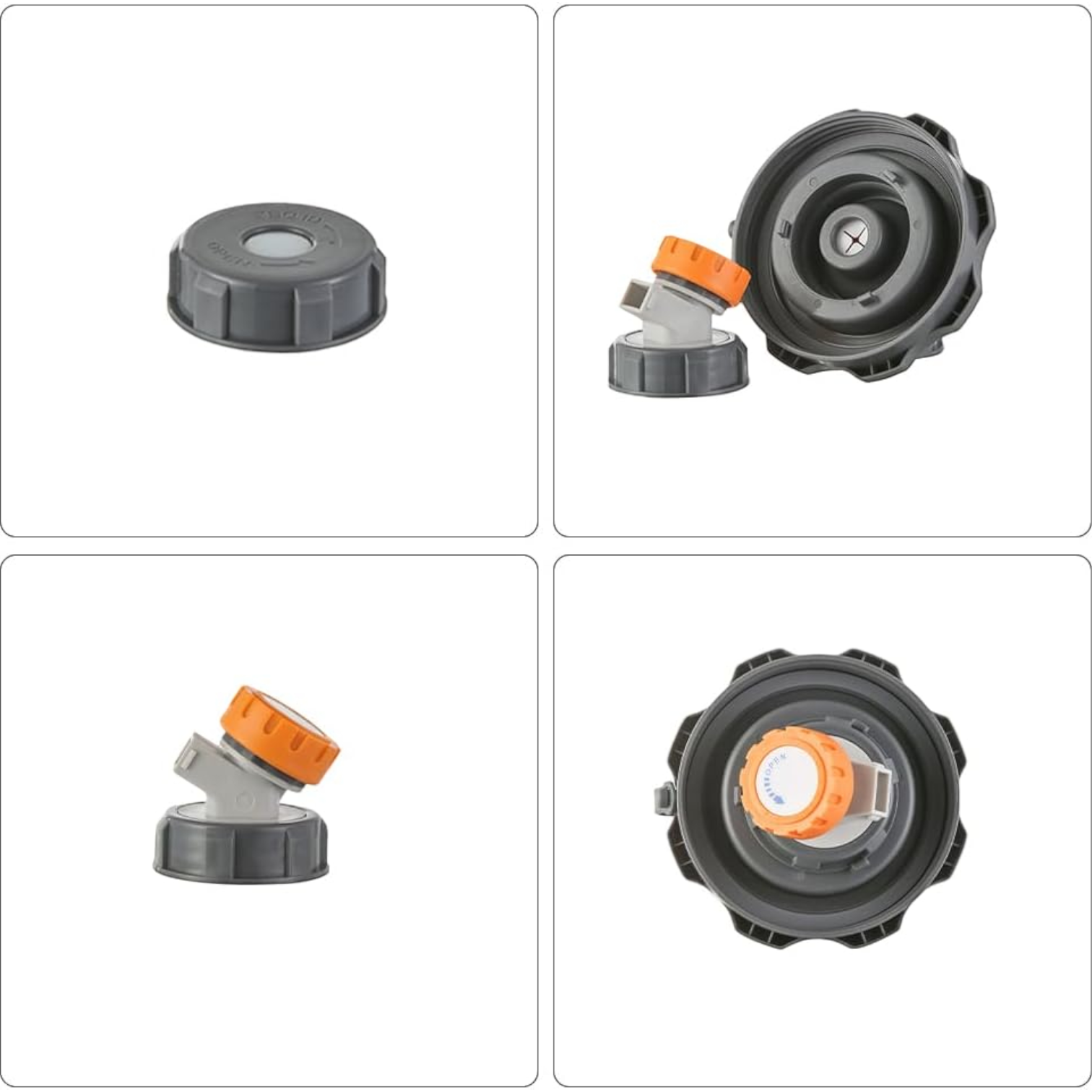 12L Portable Camping Water Jug with Spigot – BPA Free Thickened Water Container, Leak-Proof Storage Tank with Electric Pump Compatibility - Damoo