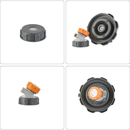 12L Portable Camping Water Jug with Spigot – BPA Free Thickened Water Container, Leak-Proof Storage Tank with Electric Pump Compatibility - Damoo