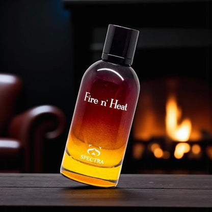 عطر سبيكترا 035 فاير أند هيت أو دي بارفان للرجال - عطر زهري، مسك وخشبي، يدوم طويلاً، 100 مل 