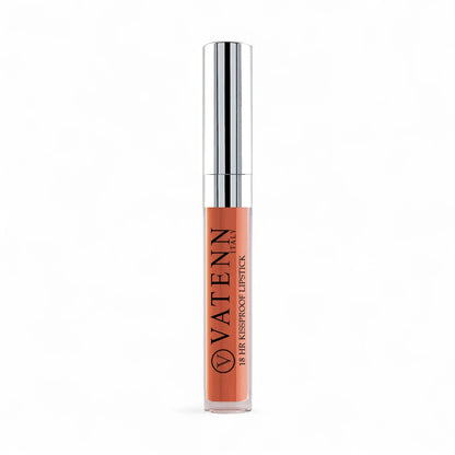 VATENN Italy 18Hr Kissproof Matte Liquid Lipstick – Shade 14 Daringly Nude | Waterproof, Transfer-Proof, Long-Lasting Lip Color - Damoo