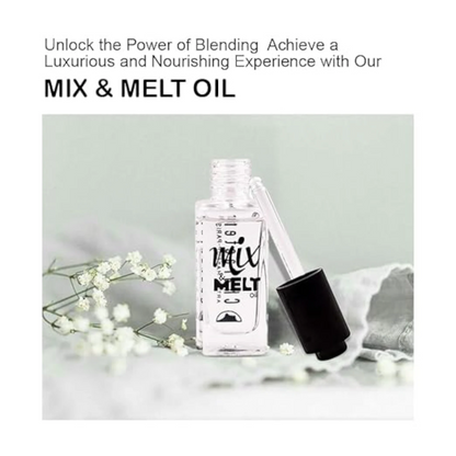Character Cosmetics Mix & Melt Oil (MMT001) – Revives Dried Makeup, Smooth Blendable Formula, Vitamin-Enriched for Skin & Long-Lasting Use - Damoo