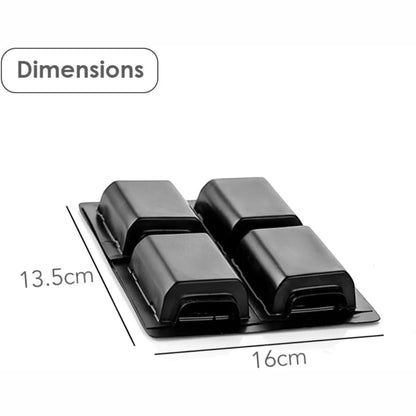 Vincere Roach Glue Trap – Pack of 4 Disposable Roach Houses | Pesticide-Free, Non-Toxic - Cockroach & Insect Traps with Strong Adhesive - Damoo