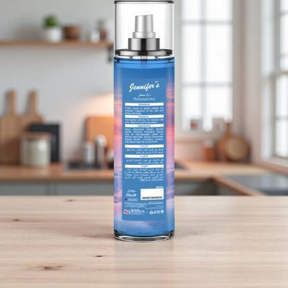 Jennifer's Up In The Sky Perfumed Mist 250ml | Floral Long-Lasting Body Spray for Women | Lightweight & Travel-Friendly Fragrance Mist - Damoo