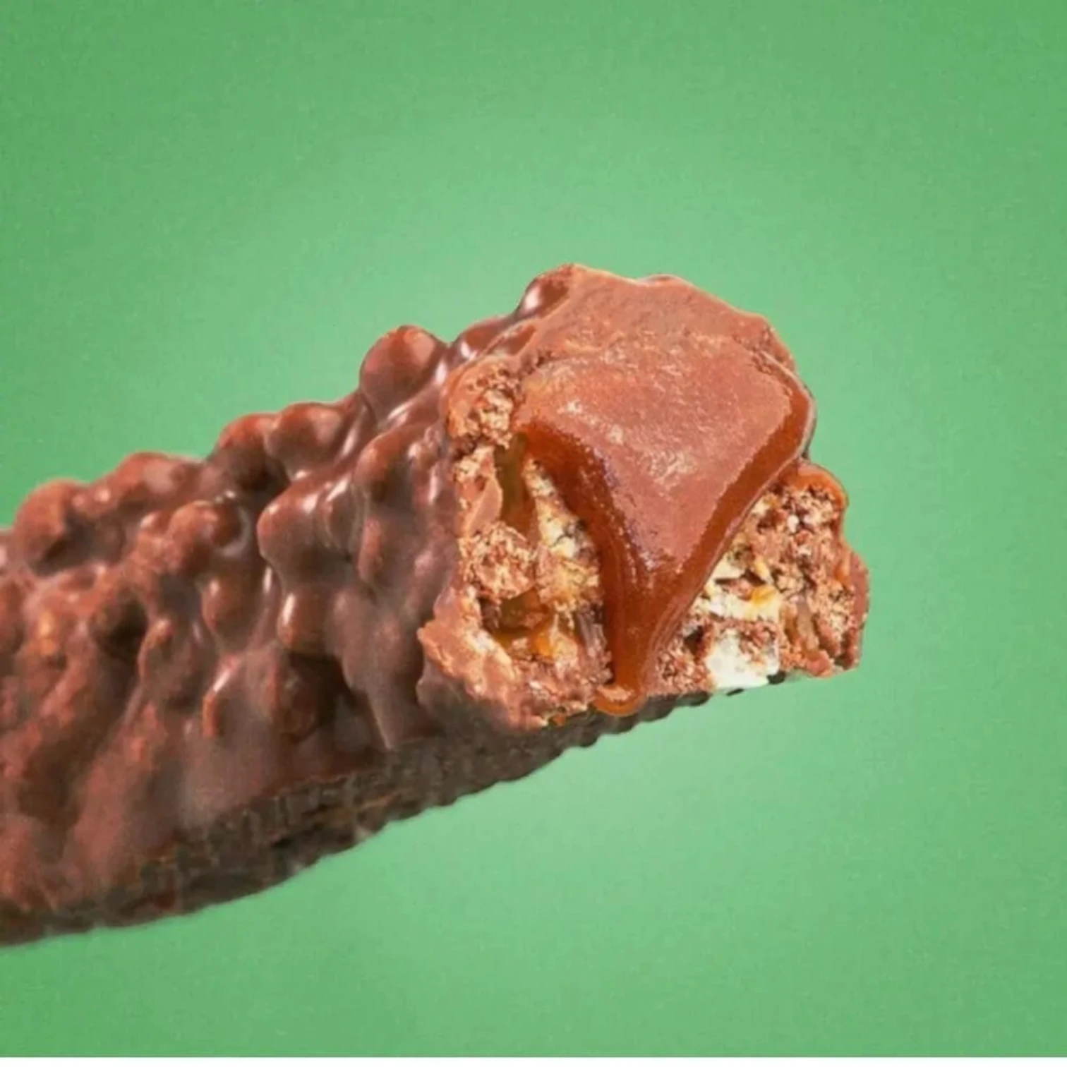 Gandour Safari Caramel Crunch – Wafer, Caramel & Crispy Cereal Covered with Milk Chocolate | 22g x 24 Bars - Damoo