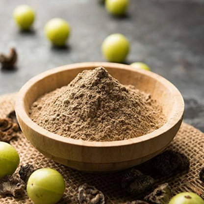Organic Spices Amla Powder Gooseberry Powder – Natural Herbal Powder for Hair Care Skin Care & Wellness Use Rich in Nutrients & Antioxidants - Damoo