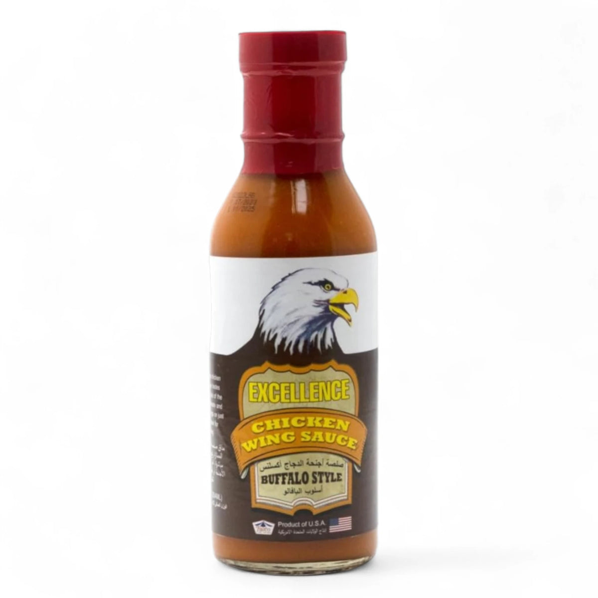 Excellence Buffalo Style Chicken Wing Sauce 354ml – Spicy American-Style Wing Sauce for Grilling, Dipping & Cooking | Authentic Flavor, Made in USA - Damoo