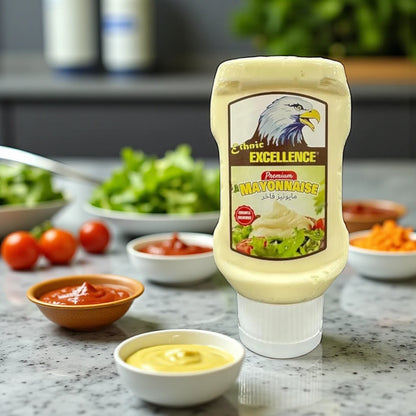 Excellence Mayonnaise – 315ML of Creamy Perfection for Sandwiches, Salads & Dips - Damoo