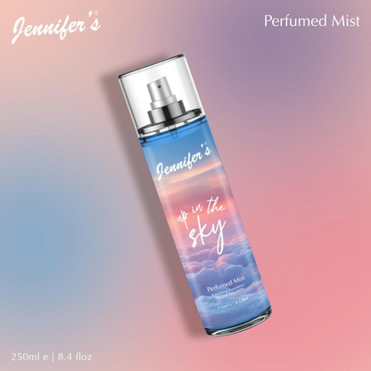 Jennifer's Up In The Sky Perfumed Mist 250ml | Floral Long-Lasting Body Spray for Women | Lightweight & Travel-Friendly Fragrance Mist - Damoo