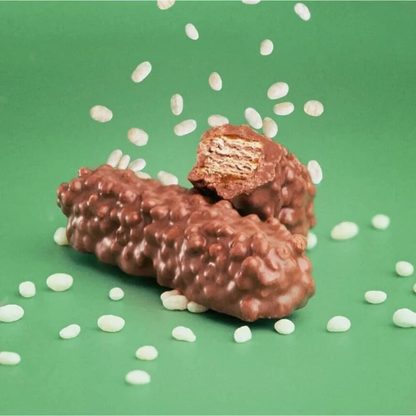 Gandour Safari Caramel Crunch – Wafer, Caramel & Crispy Cereal Covered with Milk Chocolate | 22g x 24 Bars - Damoo
