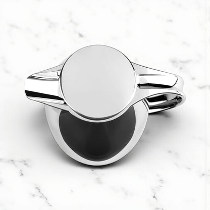 Emsa Cone Thermal Jug Swirl 1.5 L – Metallic Silver | Premium German-Made Vacuum Flask with Glass Liner for Hot & Cold Drinks - Damoo