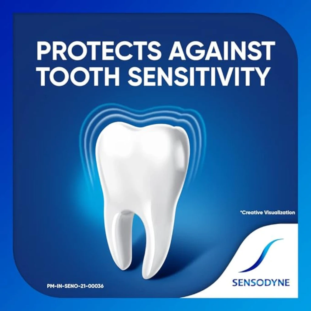 Sensodyne 2 Pcs Pack Advanced Repair & Protect Extra Fresh Toothpaste - 75 ML | Clinically Proven Sensitivity Relief with Stannous Fluoride | Repairs Sensitive Teeth, Strengthens Enamel, Freshens Breath - Damoo