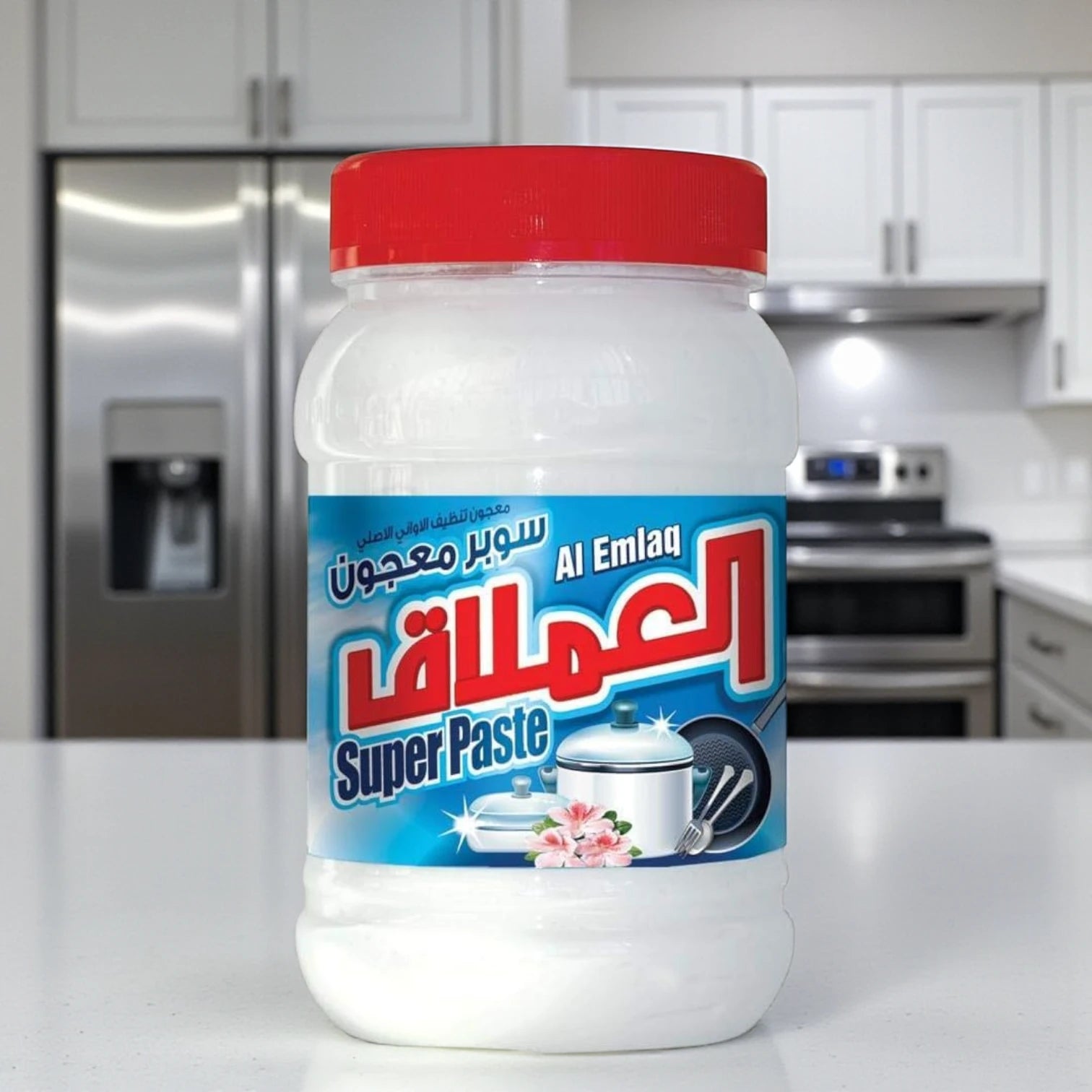 معجون العملاق سوبر بيست منظف قوي 2000 غرام - معجون تنظيف متعدد الاستخدامات للأواني والمقالي والأسطح 