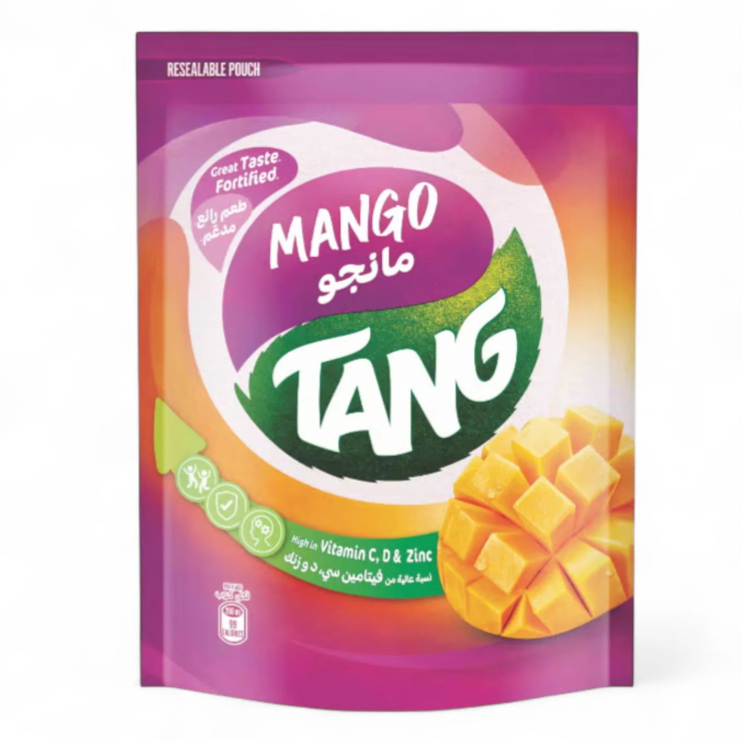 Tang Mango Flavored Instant Juice Powder – 375g Pouch | Refreshing Tropical Drink Mix | Quick & Easy Fruit Beverage for Summer, Parties & Everyday Refreshment - Damoo