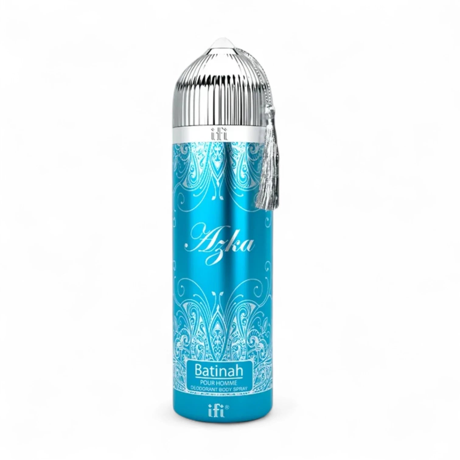 Azka Batinah Pour Homme Deodorant Body Spray for Men – Long-Lasting Freshness & Masculine Fragrance – 200ml - Damoo