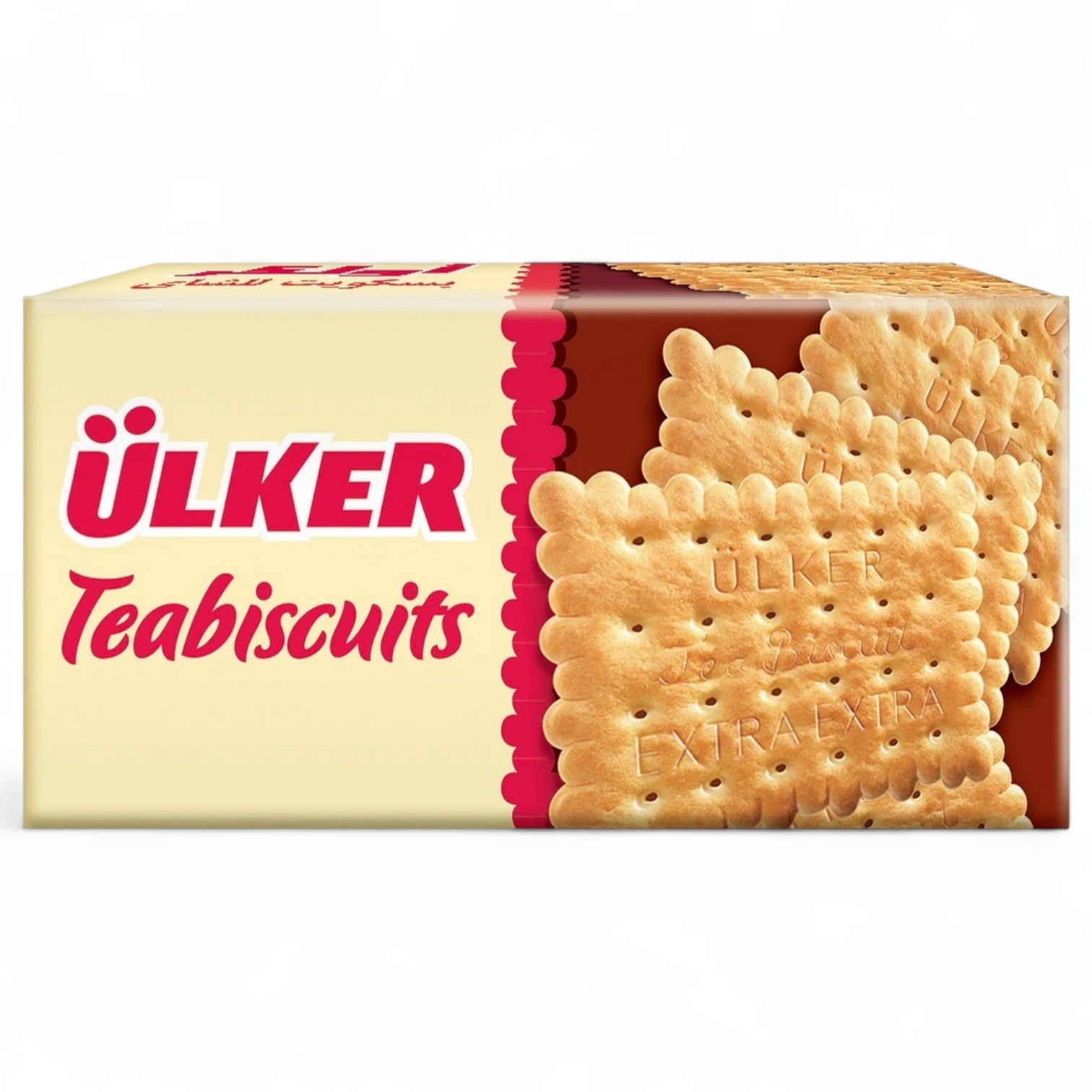 Ülker Tea Biscuits – Classic Turkish Butter Biscuits, Light & Crunchy Snack – 150g Pack | Perfect with Tea or Coffee, Ideal for On-the-Go, Travel & Everyday Snacking - Damoo