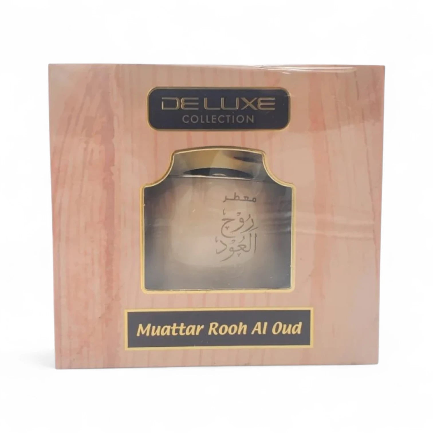 Deluxe Collection Muattar Rooh Al Oud – 50g Luxury Arabic Bakhoor | Amber, Saffron, Rose & Musk Fragrance - Damoo