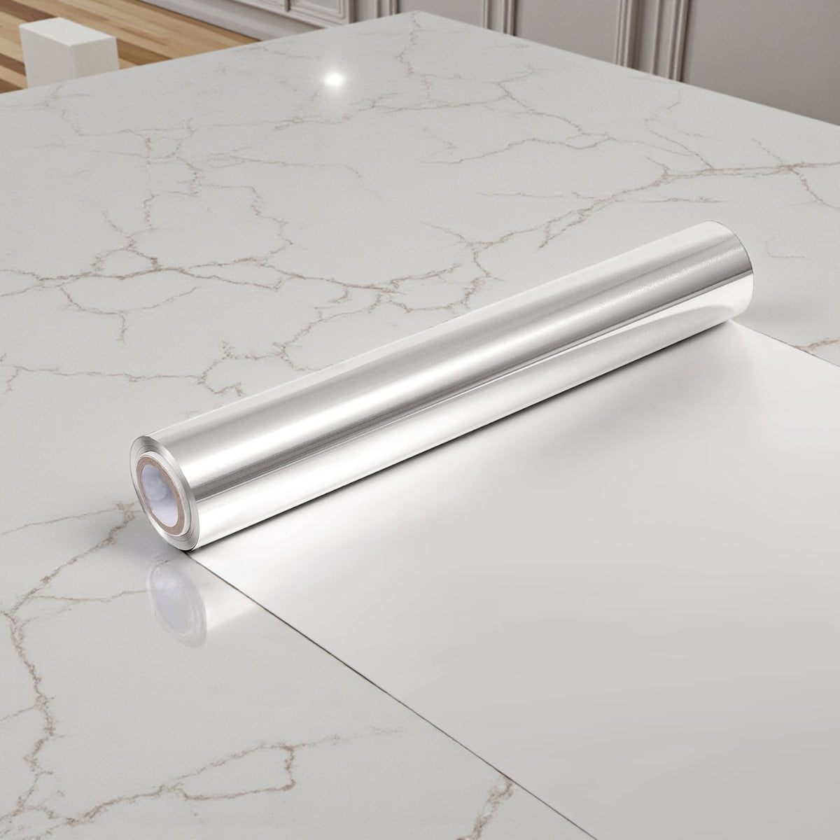 Packers Heavy Duty Catering Aluminium Foil 45cm – Safe & Hygienic Disposable Foil for Cooking, Baking, Wrapping & Food Storage - Damoo