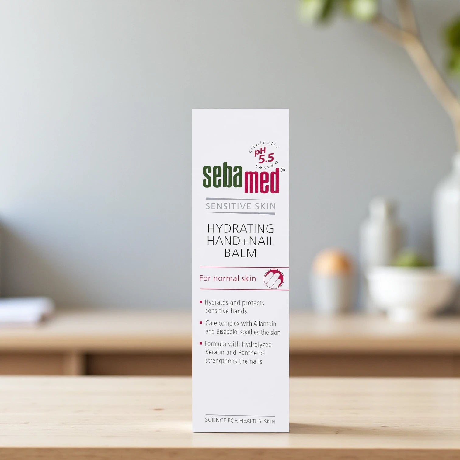 Sebamed Hand and Nail Balsam – 75ml | Moisturizing Hand & Cuticle Lotion | Antibacterial, Homeopathic Skincare for All Skin Types - Damoo