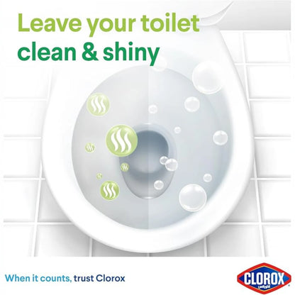 Clorox Toilet Cleaner with Bleach – Fresh Scent, 709ml (2+1 Free) | Disinfecting Toilet Bowl Cleaner | Kills 99.9% of Germs, Removes Stains & Leaves a Sparkling Shine