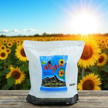 Magix Premium Roasted Sunflower Seeds – 25g x 25 Pouches | No.1 Star Snack | Fresh, Crunchy & Lightly Salted | 625g Total | Packed for On-the-Go - Damoo