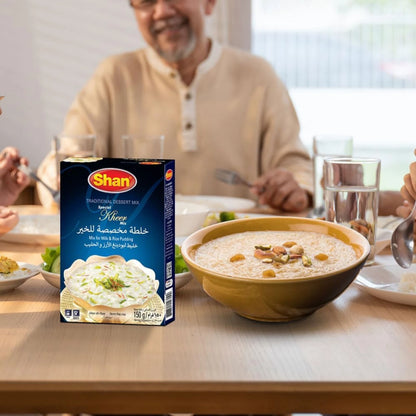 Shan Special Kheer Mix – 150g | Traditional Milk & Rice Pudding Dessert | No Artificial Flavors | Easy to Prepare | Halal Certified - Damoo