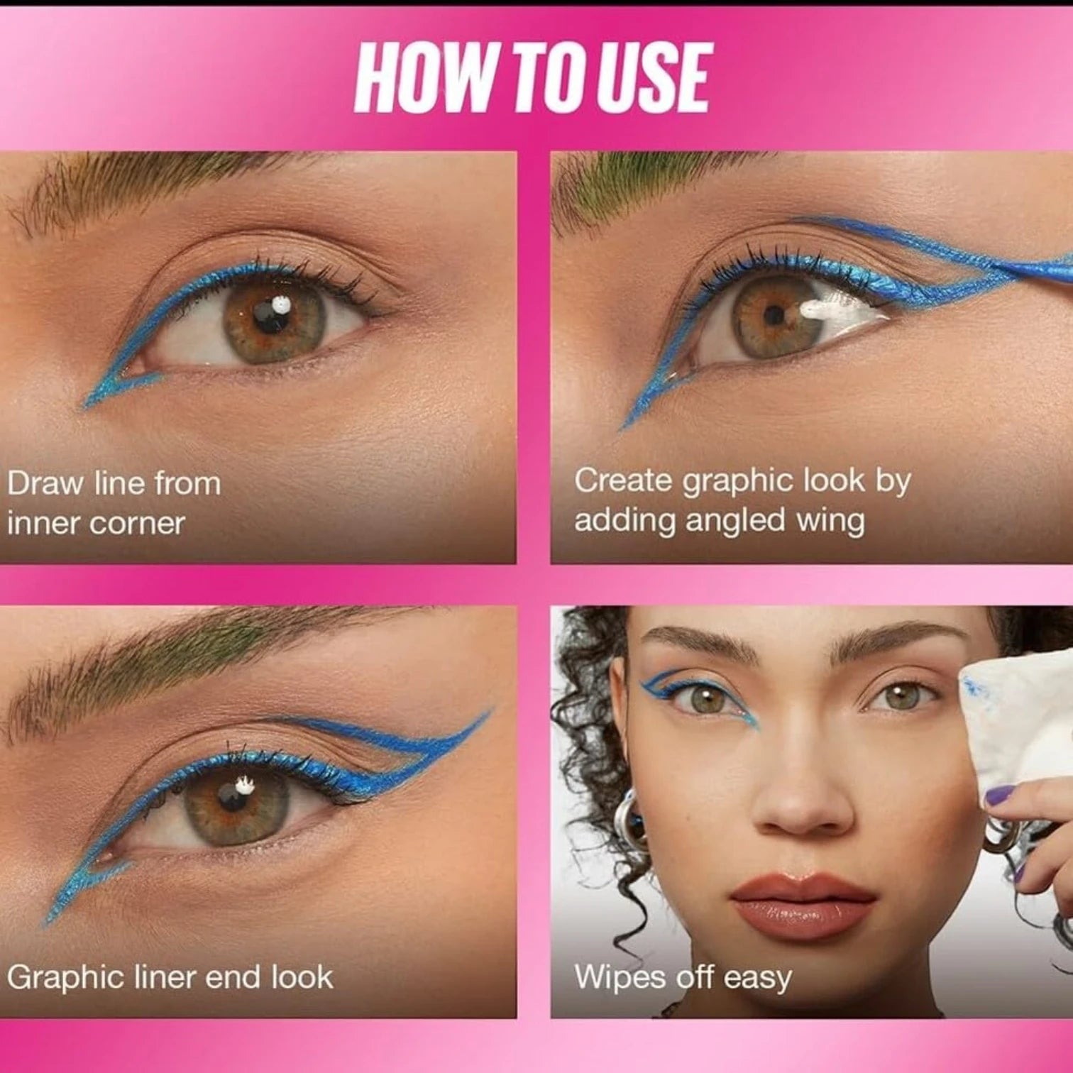 Vatenn Italy Silky Waterproof Eyeliner Pencil – Aqua Blue | Matte Finish, Smudge-Proof, Long Lasting, Easy-Glide Formula - Damoo