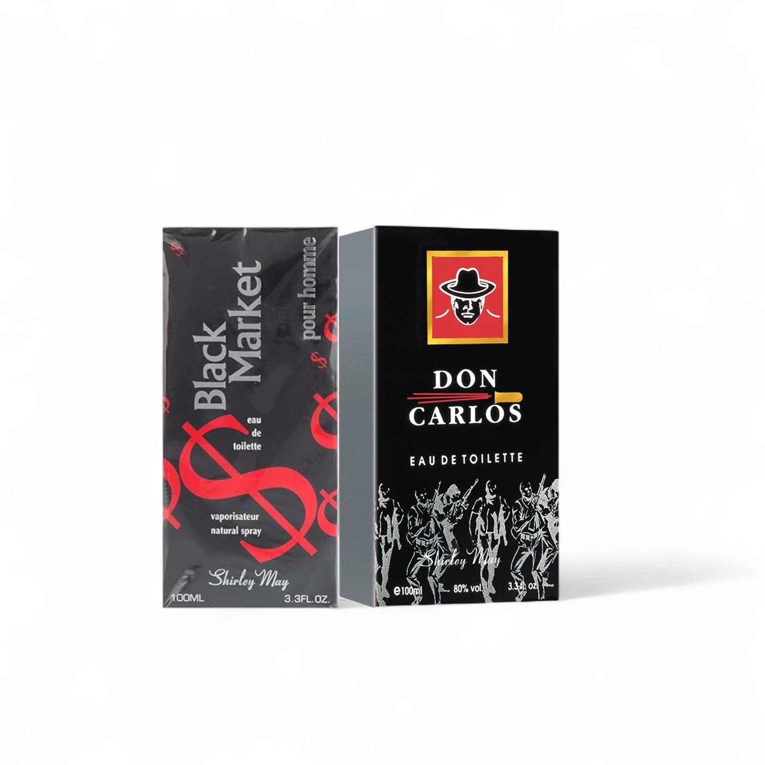 Shirley May Don Carlos Eau de Toilette for Men 100ml – Woody & Spicy Fragrance with Long-Lasting Aroma – Special Offer - Damoo