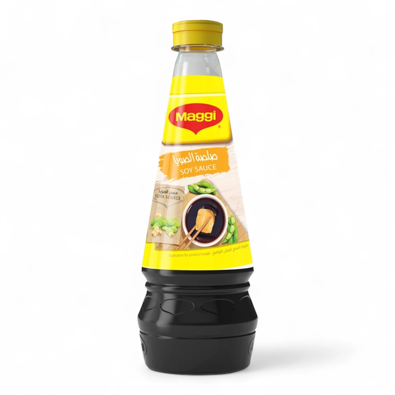 Maggi Soy Sauce 700ml – Naturally Fermented Asian-Style Condiment for Stir-Fries, Marinades & Dipping | No Artificial Colors or Flavors - Damoo