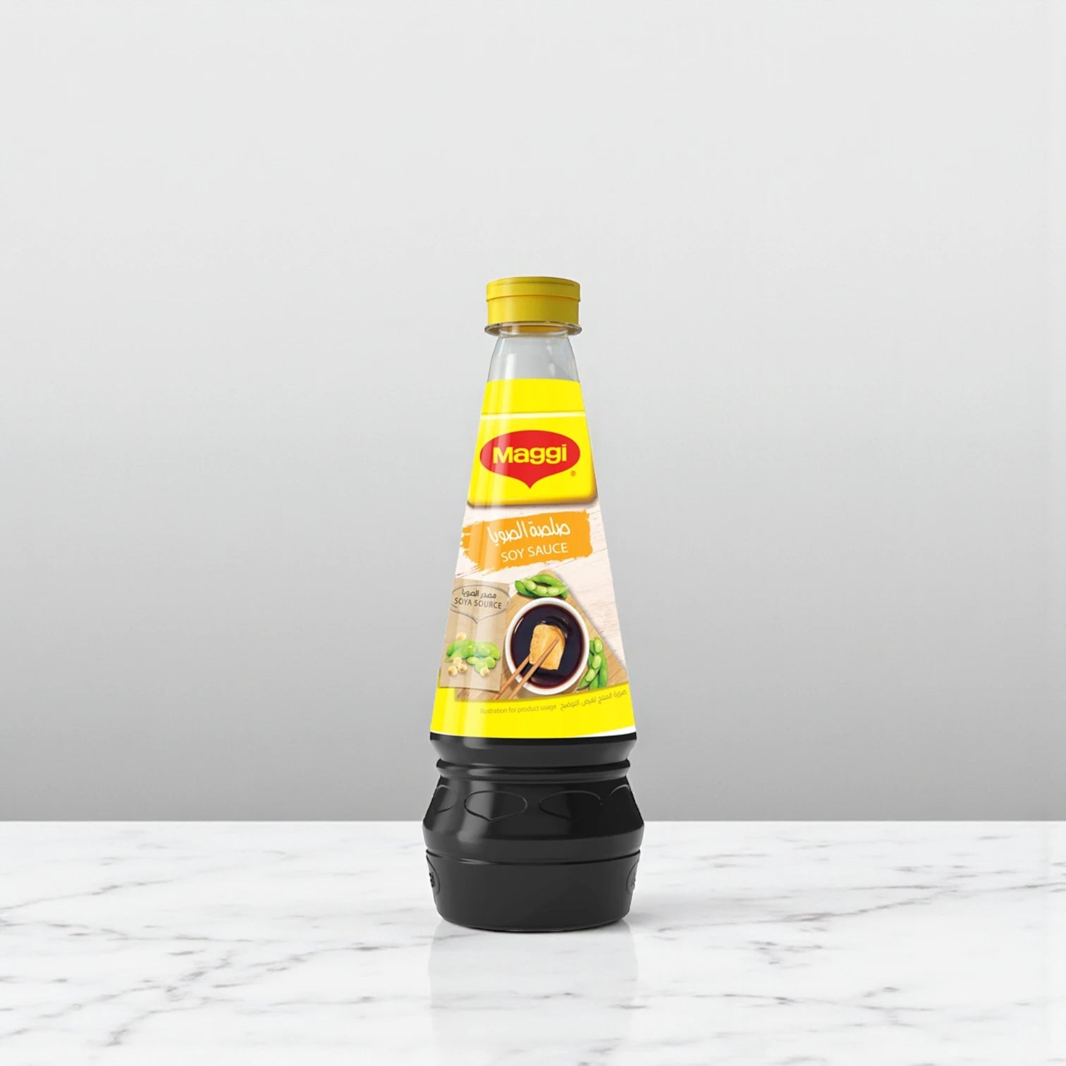 Maggi Soy Sauce 700ml – Naturally Fermented Asian-Style Condiment for Stir-Fries, Marinades & Dipping | No Artificial Colors or Flavors - Damoo