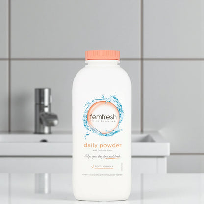 Femfresh Intimate Daily Powder – 200g | Talc-Free, Gentle Moisture Absorption, Delicate Scent - Damoo