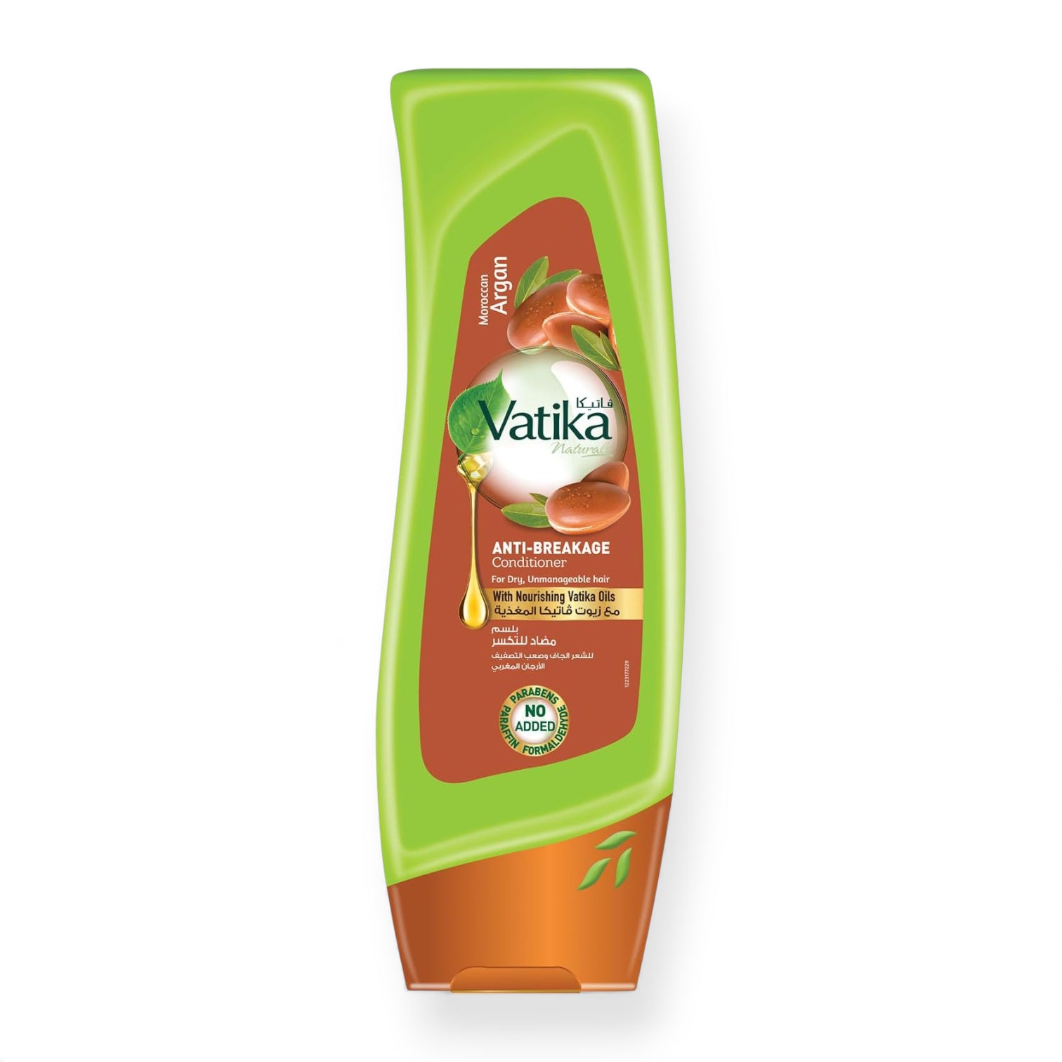 Vatika Naturals Moroccan Argan Anti-Breakage Conditioner – Moisture-Rich Softening & Anti-Frizz Care for Dry, Unmanageable & Long Hair – 400ml - Damoo
