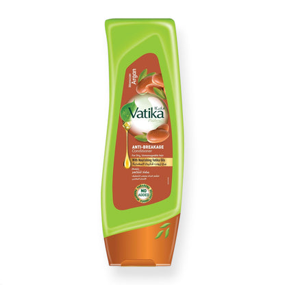 Vatika Naturals Moroccan Argan Anti-Breakage Conditioner – Moisture-Rich Softening & Anti-Frizz Care for Dry, Unmanageable & Long Hair – 400ml - Damoo
