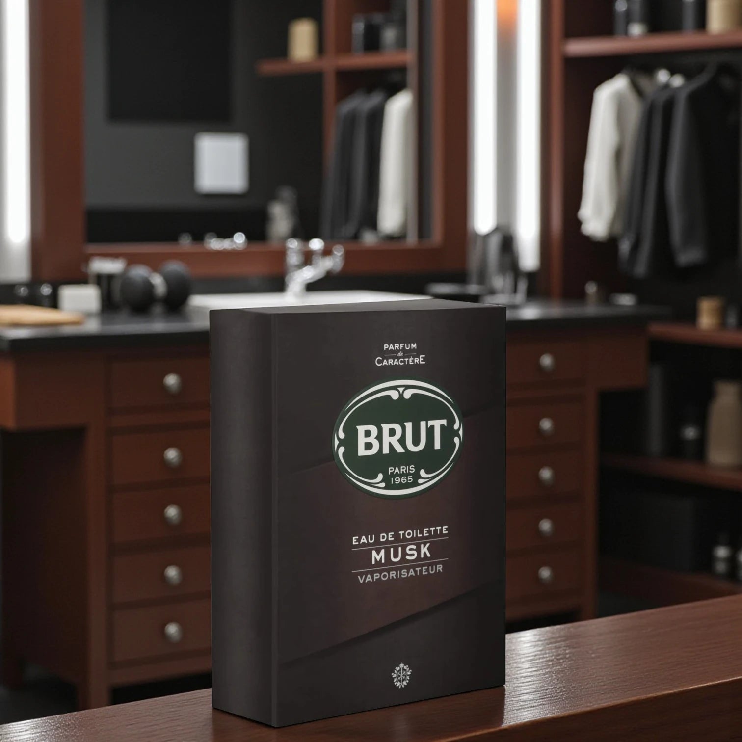 Brut Musk Eau de Toilette for Men – 100ml Spray | Long-Lasting Classic Fragrance with Natural Raw Musk Notes | Elegant & Masculine Scent for Daily Wear - Damoo