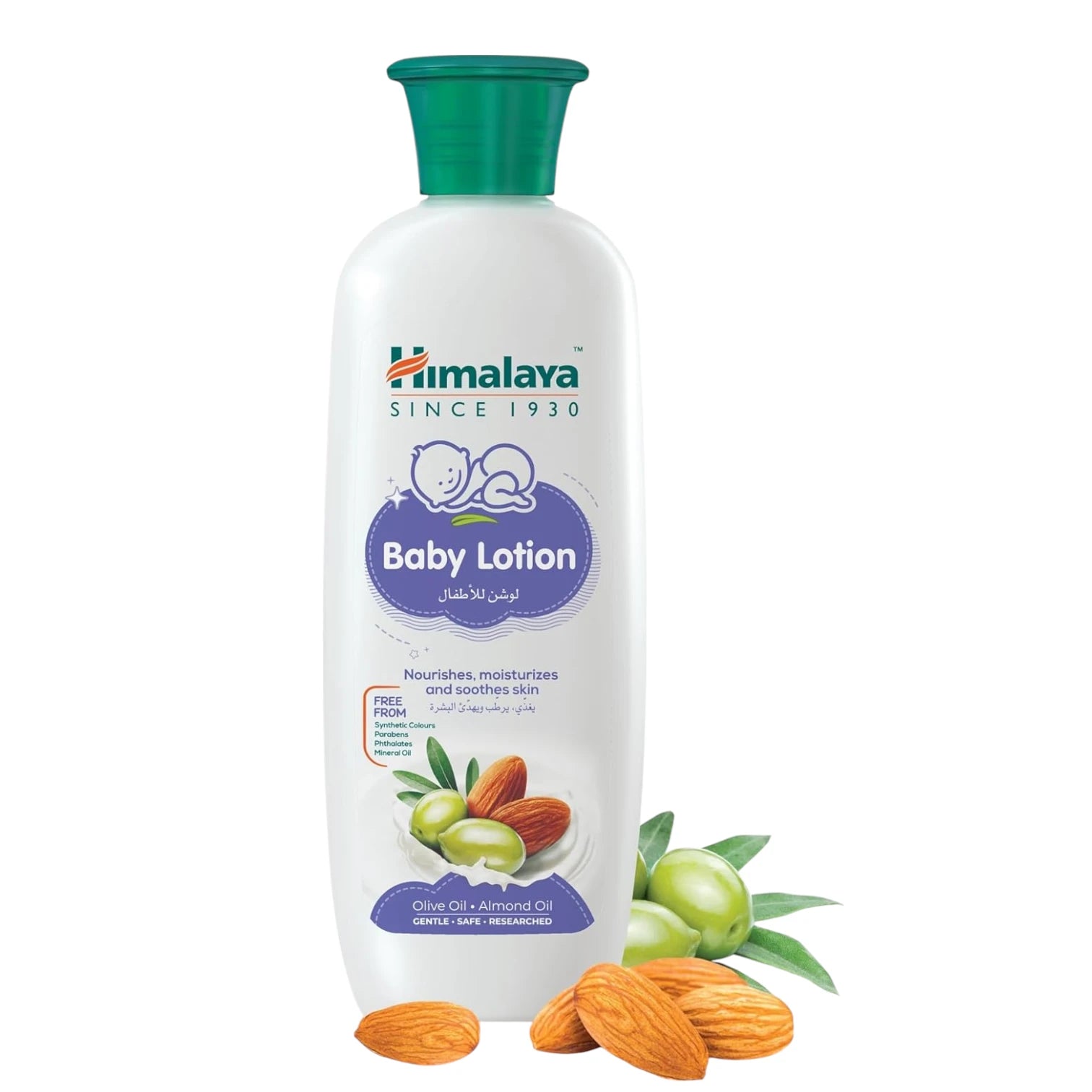 Himalaya Baby Lotion 200ml – Gentle, Herbal Moisturizer for Soft & Nourished Baby Skin | Hypoallergenic & Non-Greasy Baby Skincare - Damoo
