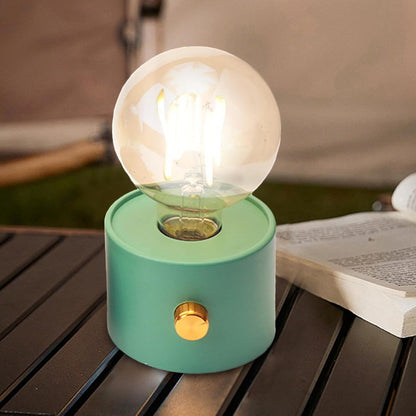 Art Classics Vintage LED Lantern – Retro Camping Lamp & Creative Desktop Atmosphere Light – Portable LED Camp Light for Bedroom, Living Room, Home Decor & Outdoor Camping - Damoo