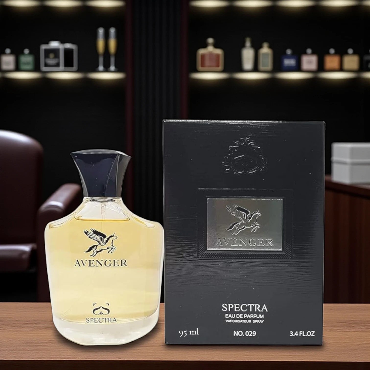 Spectra 029 Avenger EDP Perfume for Men – Fruity & Woody Masculine Fragrance, Long-Lasting 95ml - Damoo