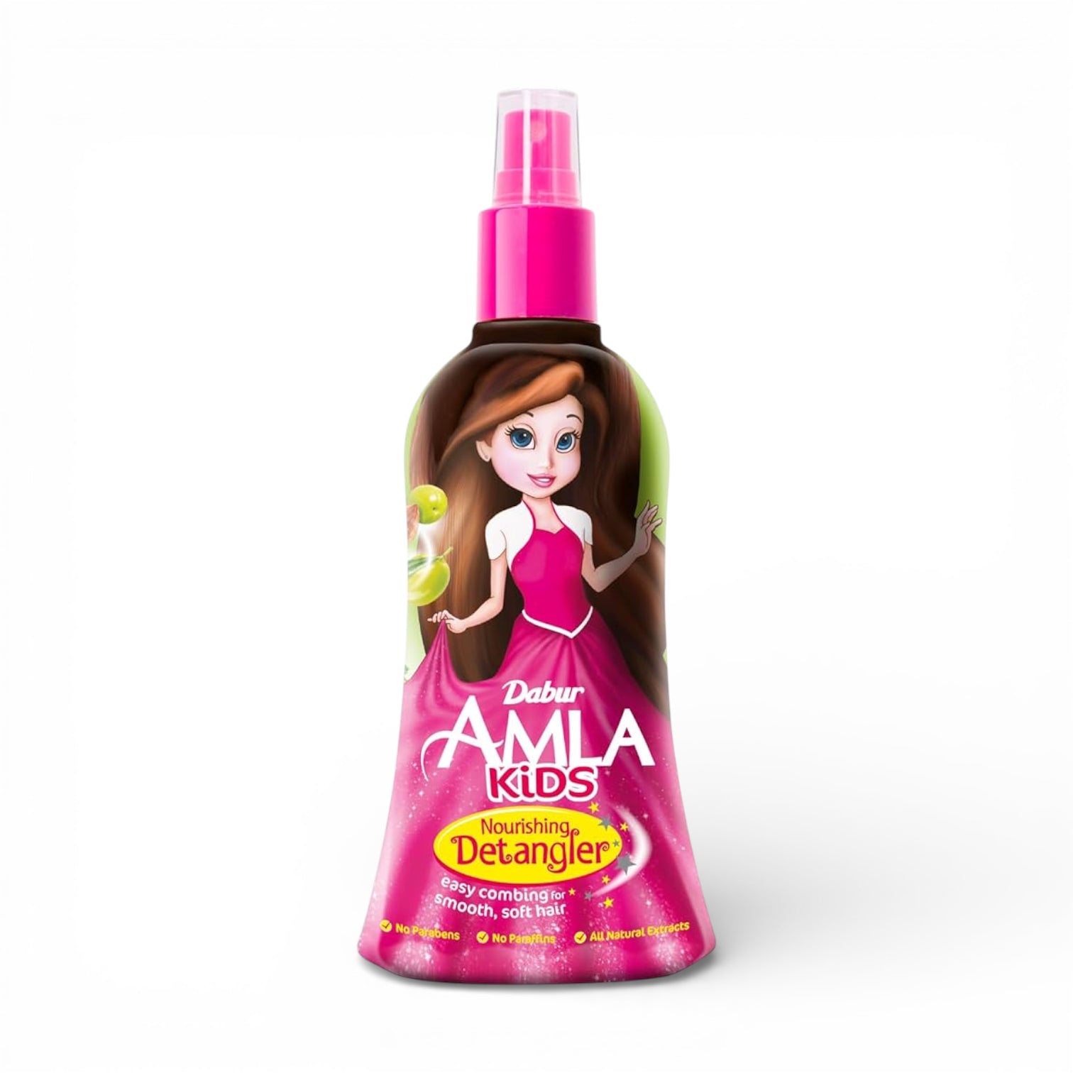 Dabur Amla Kids Nourishing Hair Detangler Spray 200ml – Easy Combing, Smooth & Soft Hair, Paraben & Paraffin Free - Damoo