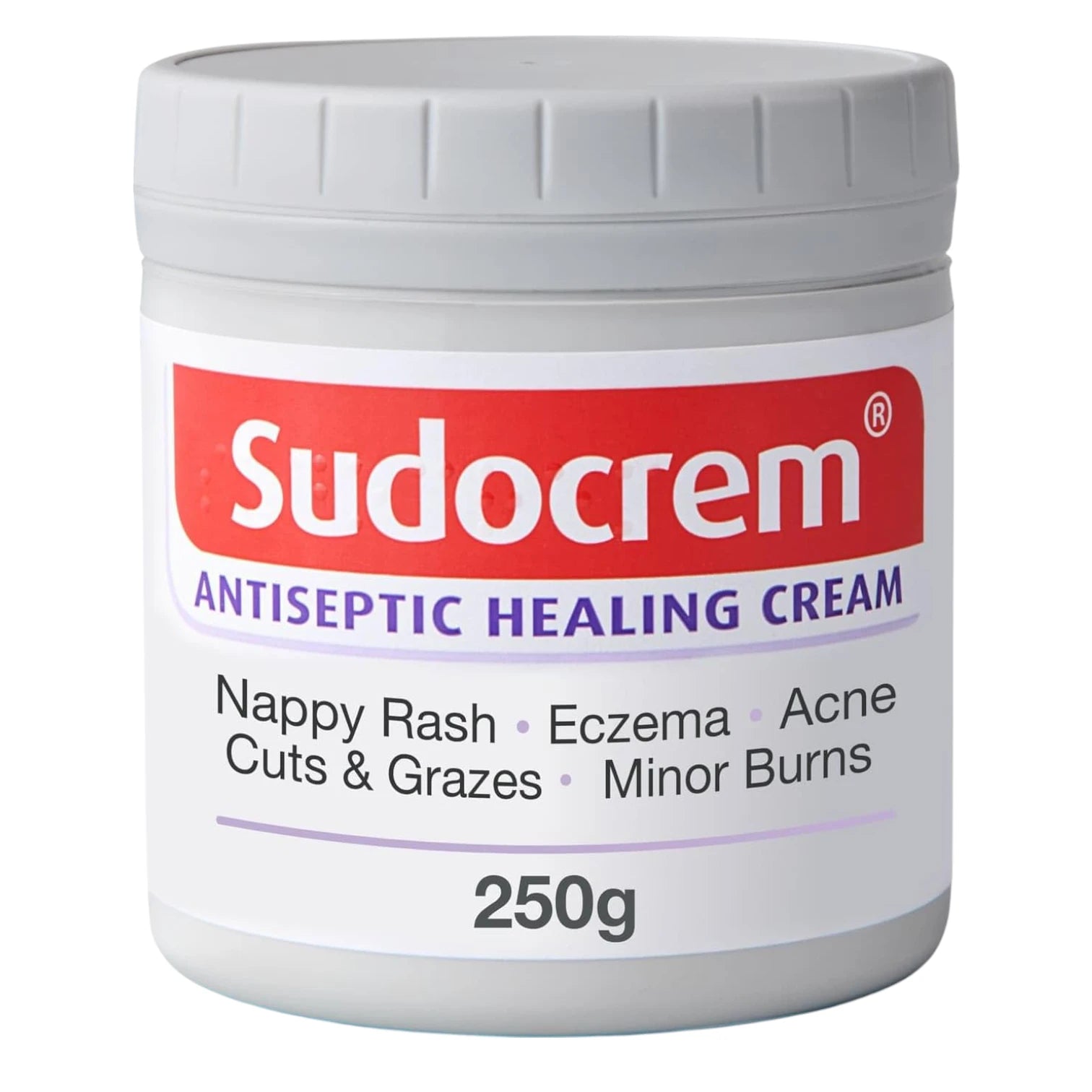 Sudocrem Antiseptic Healing Cream 250g – Multi-Purpose Cream for Babies | Soothes Diaper Rash, Cuts & Minor Burns - Damoo