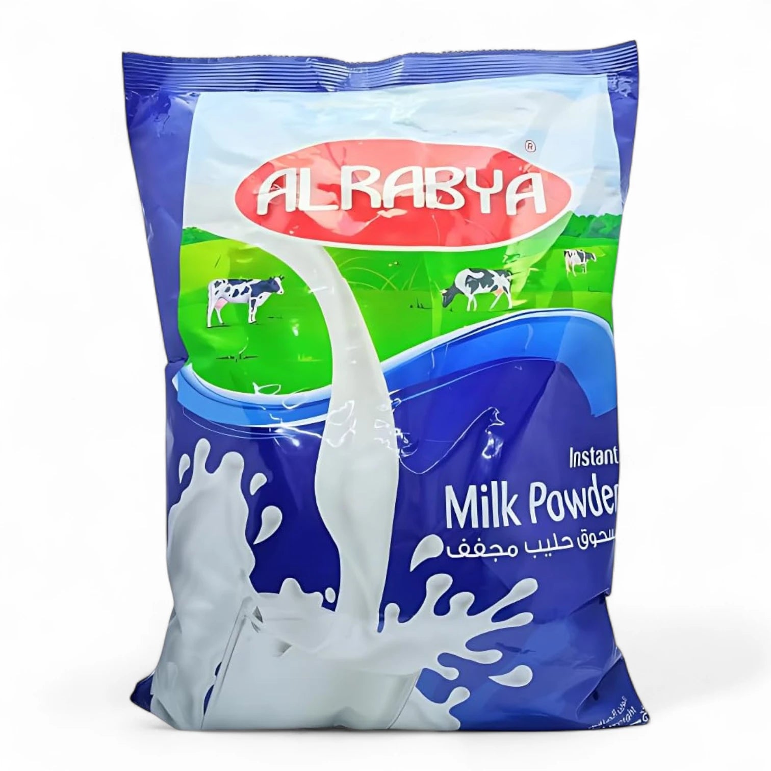 Al Rabya Instant Full Cream Milk Powder – 2.25kg Canister | Fortified with Vitamins & Minerals | Delicious Powdered Milk from Grass-Fed Cows - Damoo