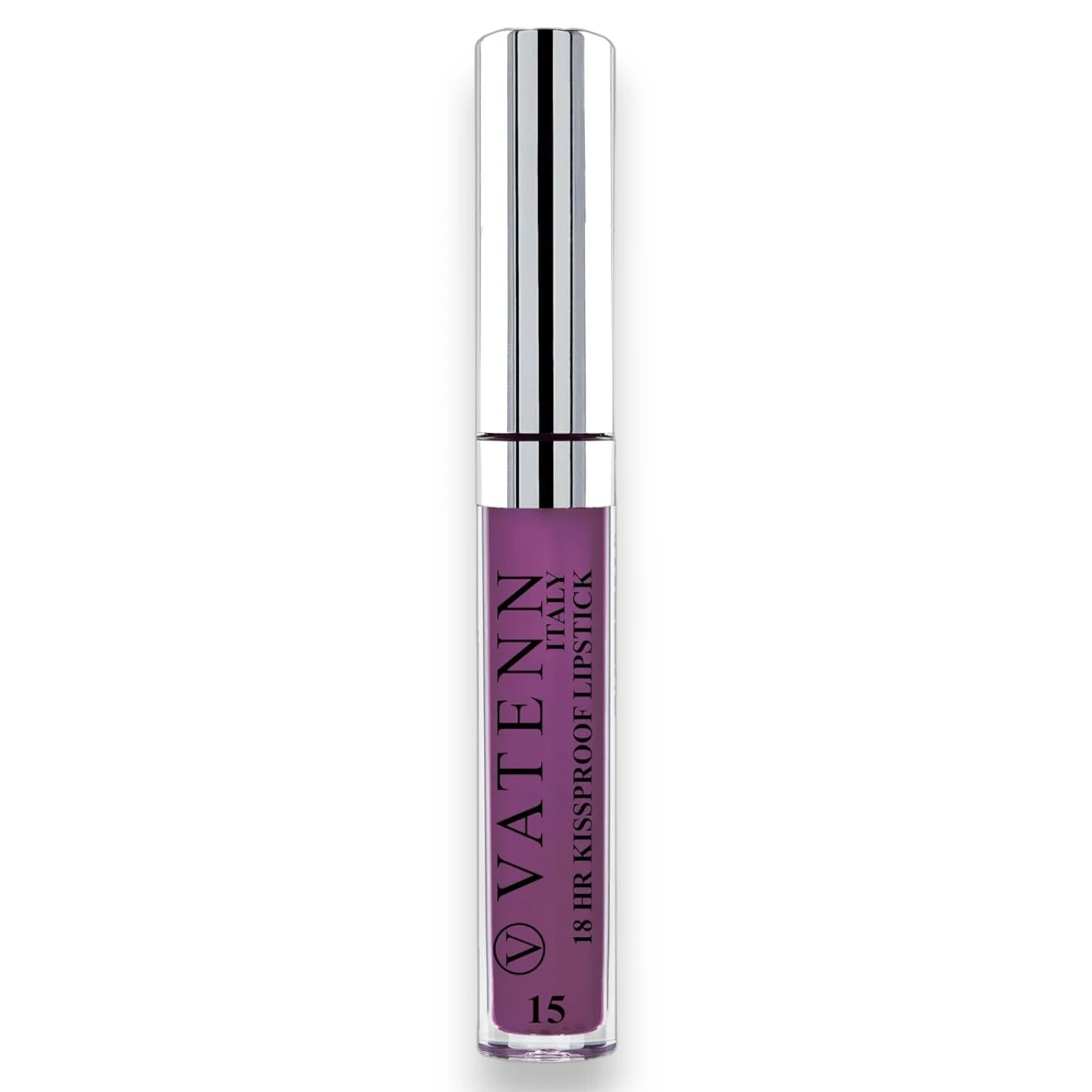 Vatenn Italy 18HR Kissproof Liquid Lipstick – Shade 15 Icon | Long-Lasting, Smudge-Proof & Matte Finish - Damoo