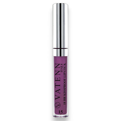 Vatenn Italy 18HR Kissproof Liquid Lipstick – Shade 15 Icon | Long-Lasting, Smudge-Proof & Matte Finish - Damoo