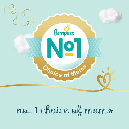 Pampers Premium Care Taped Diapers – Size 2 (3–8kg), 46 Count | Ultra-Soft Newborn Protection with Navel Cut & Wetness Indicator - Damoo